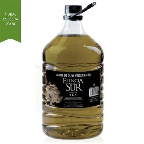 Aceite Oliva Virgen Extra Picual Garrafa 5l Esencia del Sur Campaña