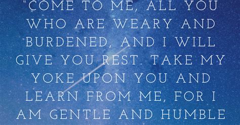 Matthew 1128 29 Powerful Bible Verses
