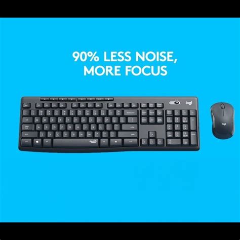 Jual Logitech MK295 Silent Wireless Combo Keyboard and Mouse | Shopee ...