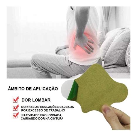 kit  adesivos alivia dor coluna muscular tira dor lombar