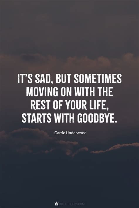 70 Goodbye Quotes to Express an Emotional Farewell - Bright Drops