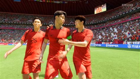 FIFA 23 월드컵모드 한일전 Qatar Worldcup Round of 16 Korea Rep vs Japan Feat