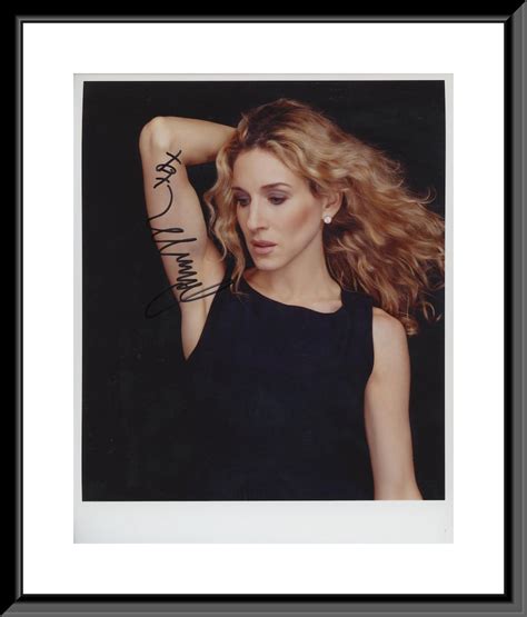 Sex In The City Sarah Jessica Parker Autographed Photo Framed Etsy