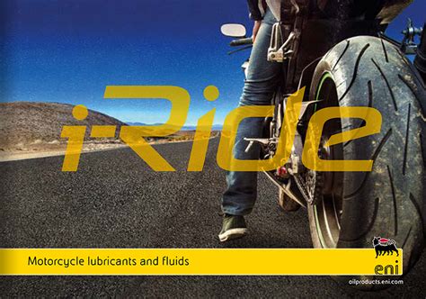 Eni i-Ride | Enilive oilproducts