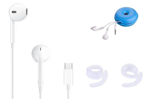 Наушники Вкладыши Apple EarPods USB-C + комплект аксессуаров ...