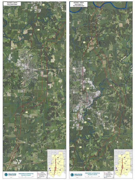Maps, Mid-States Corridor draft published - Dubois County Free Press, Inc.