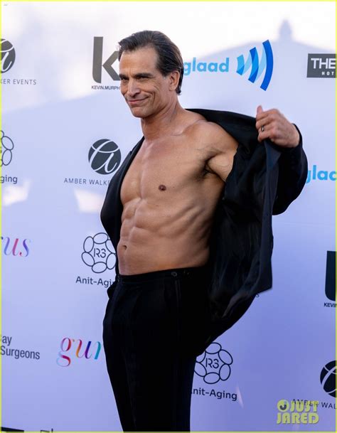 Johnathon Schaech Goes Shirtless On The Red Carpet For Pride Event