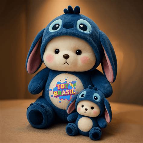 Foto Do Ursinho Do Stitch - Ursinho Stitch - Carinho em Forma de Pelúcia