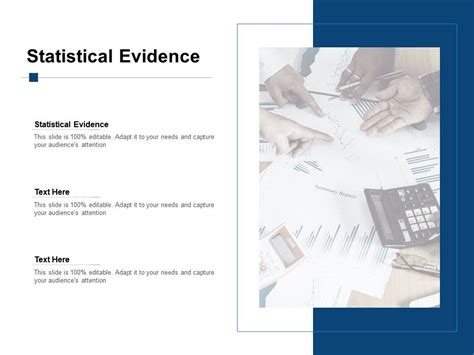 Statistical Evidence Ppt Powerpoint Presentation Portfolio Guidelines Cpb Presentation