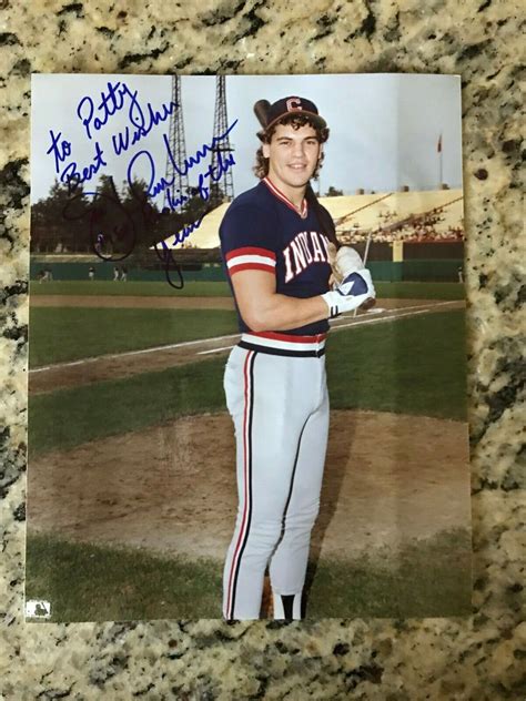 Cleveland Indians Rookie Of The Year Joe Charboneau Autographed