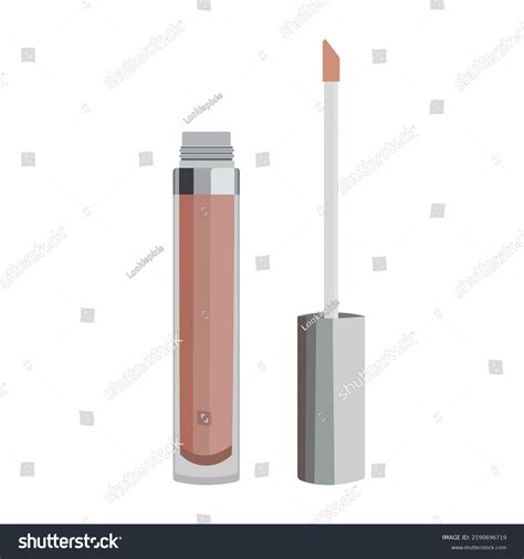 Pink Nude Liquid Dipping Lipstick Stock Vector Royalty Free 2190696719 Shutterstock