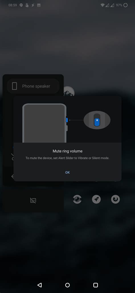 7 Pro - Every time I try to lower my ringer volume, this box comes up