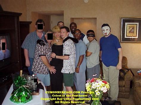 Celeste Penthouse Party Porn Pic