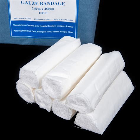 Medical Wound Dressing Absorbent Cotton Gauze Wow Bandage Surgical