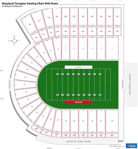 Interactive Seating Chart and Map for Michigan Stadium 23