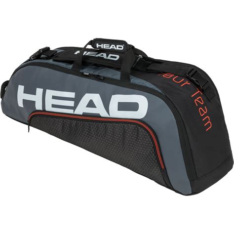 Head Tour Team 6R Combi Tennis Bag Black