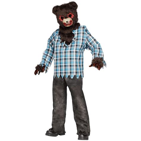 Kids Psycho Teddy Bear Costume | Teddy bear costume, Scary teddy bear ...