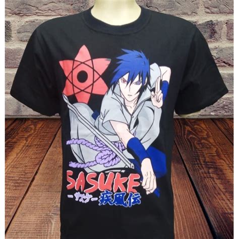 Camiseta Do Sasuke - Camiseta Camisa Naruto Sasuke Infantil Algodao Promocao | Shopee Brasil