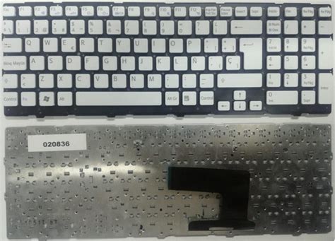 Teclado Sony Vpcel Blanco Sin Marco Grupo Empresarial Aoc