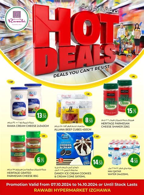 Rawabi Hypermarket Izghawa Hot Deals Qatar Offer Fliers