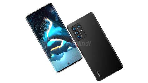 Huawei P50 Pro показали на новых рендерах: экран-«водопад» и ...