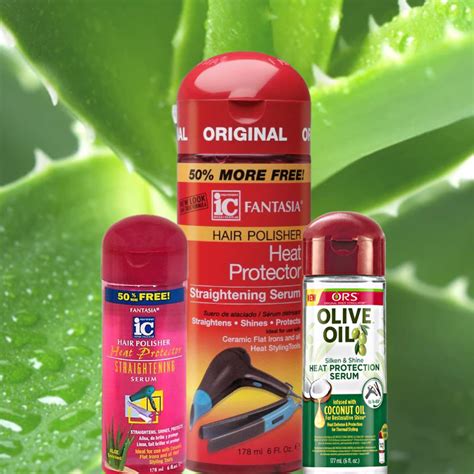 heat protectant hair selection