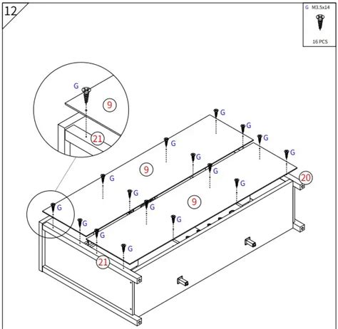 Yitahome Pt Farmhouse Coffee Bar Cabinet Instruction Manual