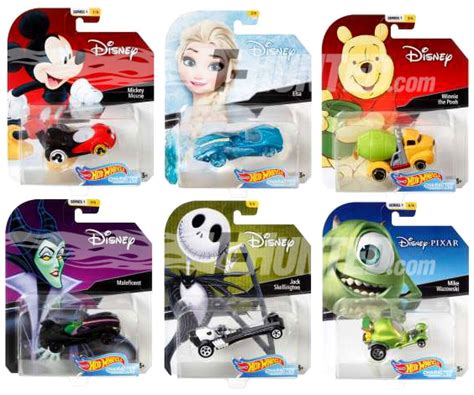 T Hunted Os Character Cars Da Disney Da Hot Wheels