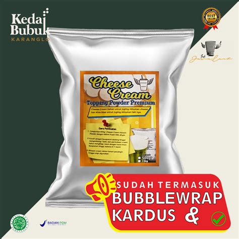 bubuk cheese cream  kg lazada indonesia