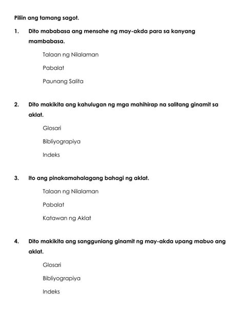 428322 Bahagi Ng Aklat Teacher Mj Liveworksheets