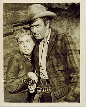 James Stewart Janet Leigh And Robert Ryan In The Naked Spur Vintage Photographs By