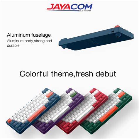 IQUNIX F60 HOT SWAPPABLE WIRED RGB MECHANICAL GAMING KEYBOARD READY STOCK