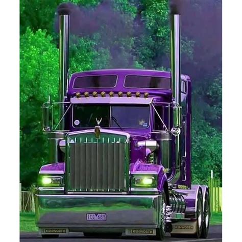 Big Truck Canvas Full Round Or Square Drill Diamond Painting