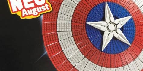 Here's our first look at LEGO's new 3,100-piece Captain America shield set