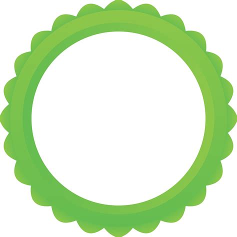 white and green circle logo