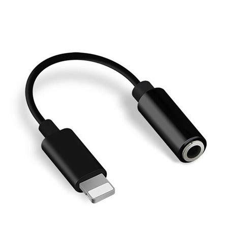 Lightning To 3.5mm Headphone Jack Adapter With Original Chip 12cm ...