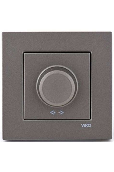 Viko Novella Antrasit Artline Dimmer Anahtar 600 W Çerçeveli Fiyatı