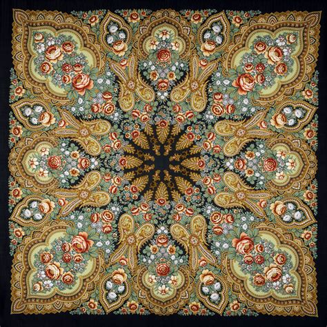 Узоры Славянской Души. Павловопосадский платок. Часть 4. Обсуждение на ...