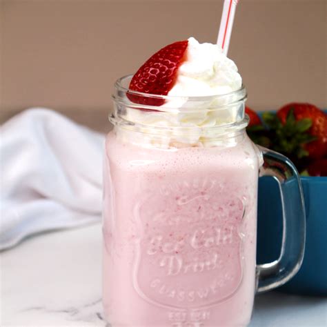 Ninja Creami Strawberry Milkshake - Fork To Spoon