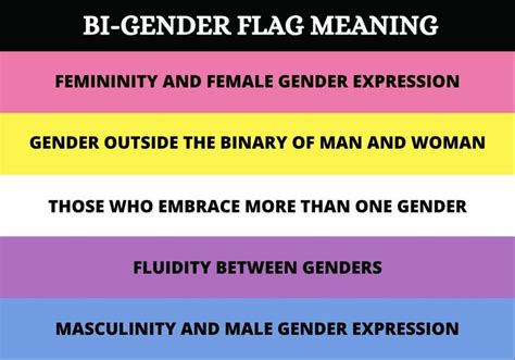 The Bigender Flag: Exploring its History and Representation - Symbol Sage