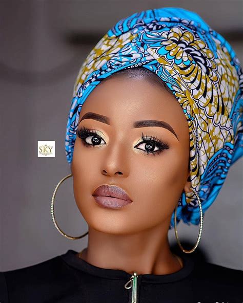 Black Hairstyles With Scarves