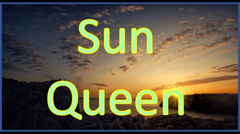 Sun Queen - YouTube
