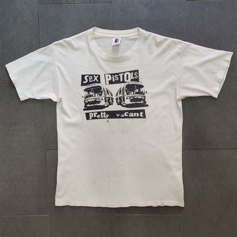 Vintage Sex Pistols Filthy Lucre Tour Shirt Mens Larg Gem