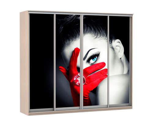 Шкаф купе три секции - 84 фото