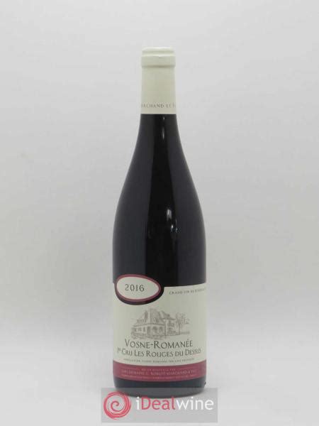 Acheter Vosne Romanée 1er Cru Les Rouges Du Dessus Domaine Roblot