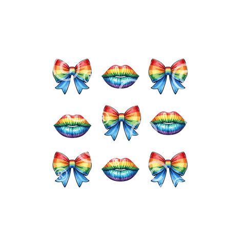 Gay Pride PNG Gay Coquette Png Gay Lesbian LGBT Pride Month Gay Ribbon Life Era Vibe Aesthetic