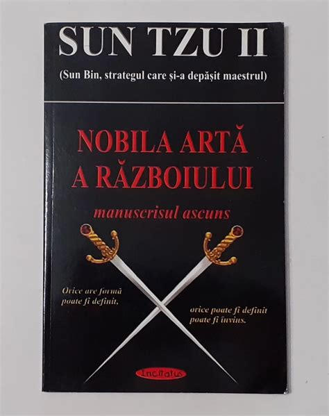 Sun Tzu Ii Nobila Arta A Razboiului Manuscrisul Ascuns Necitita