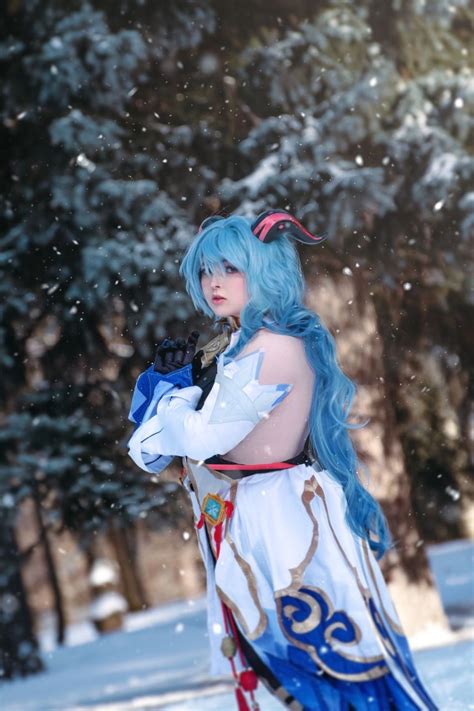 Прогулка Гань юй | косплей Genshin Impact | HoYoLAB