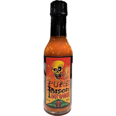 Pure Poison Hot Sauce – Sauce Crafters, Inc.