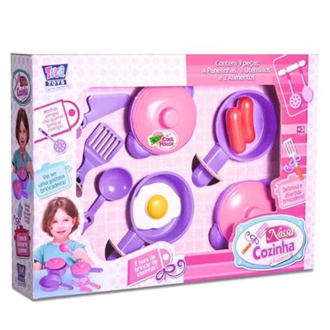 Mini Cozinha Brinquedo Infantil Panelinhas Brinquedo Comidinha